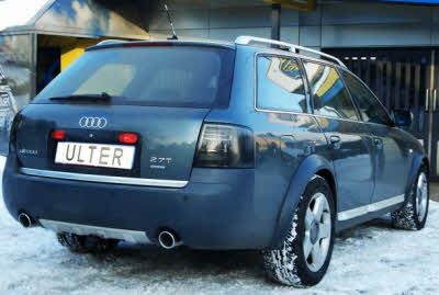 Audi A6 4B Sportuitlaat van Ulter