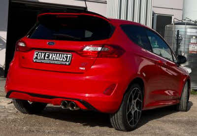 MK8 Fiesta ST Sportuitlaat van FOX